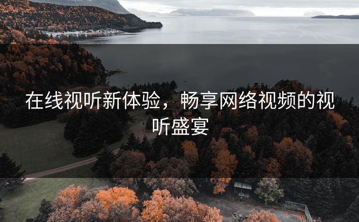 在线视听新体验，畅享网络视频的视听盛宴