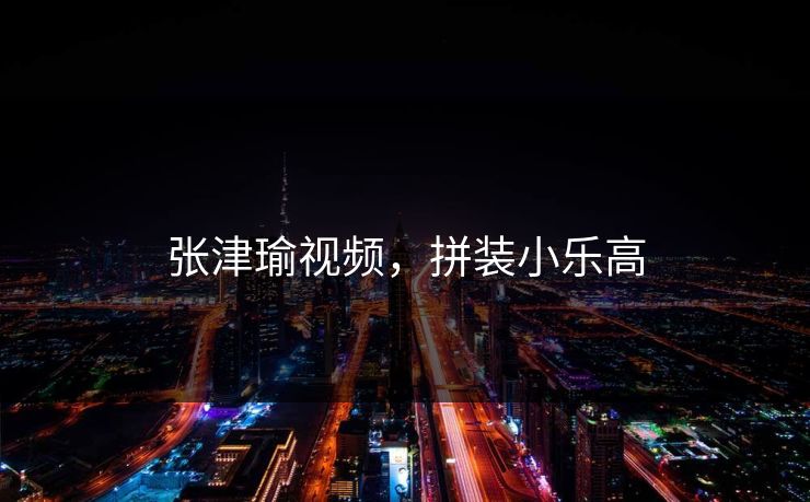 张津瑜视频，拼装小乐高